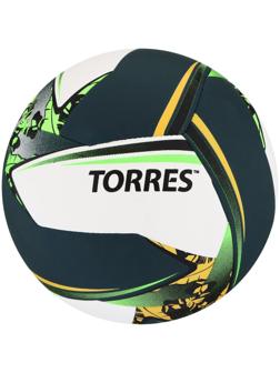 Мяч волейбольный TORRES Save, PU, гибридная сшивка, 12 панелей, размер 5