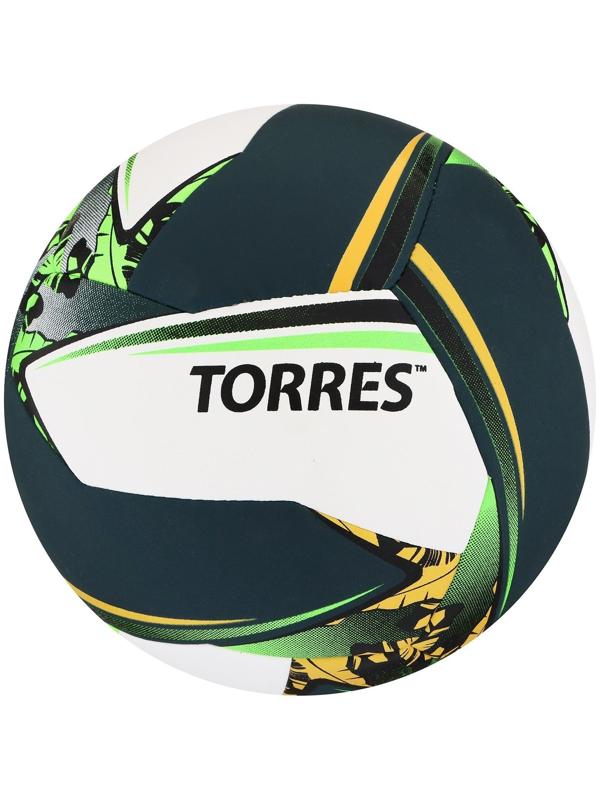 Мяч волейбольный TORRES Save, PU, гибридная сшивка, 12 панелей, размер 5