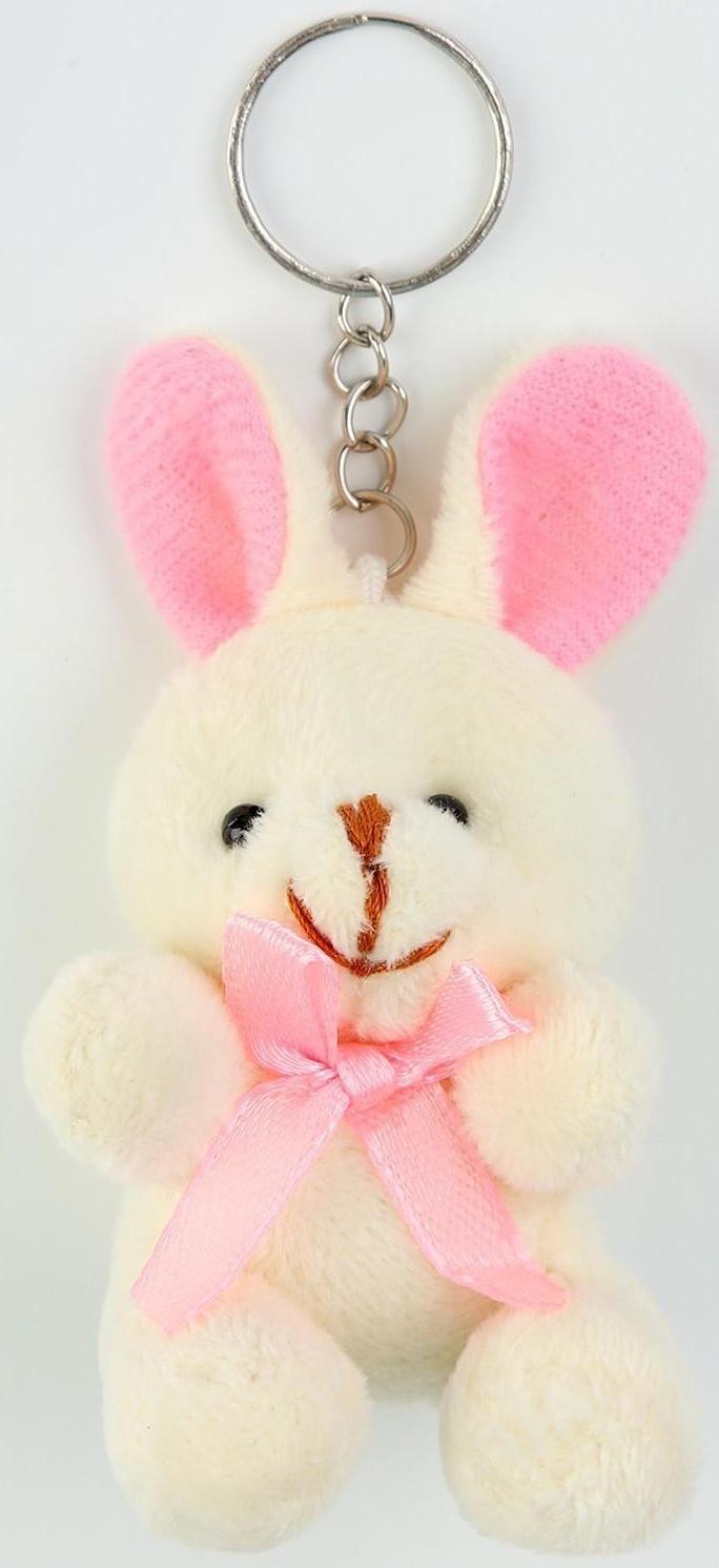 Мягкая игрушка «Кролик» на подвесе, 7 см, цвета МИКС