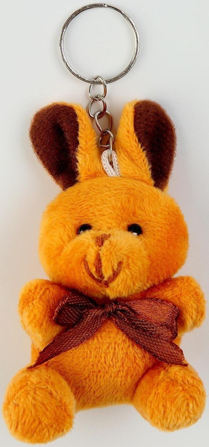 Мягкая игрушка «Кролик» на подвесе, 7 см, цвета МИКС