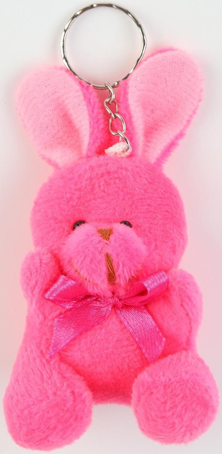 Мягкая игрушка «Кролик» на подвесе, 7 см, цвета МИКС