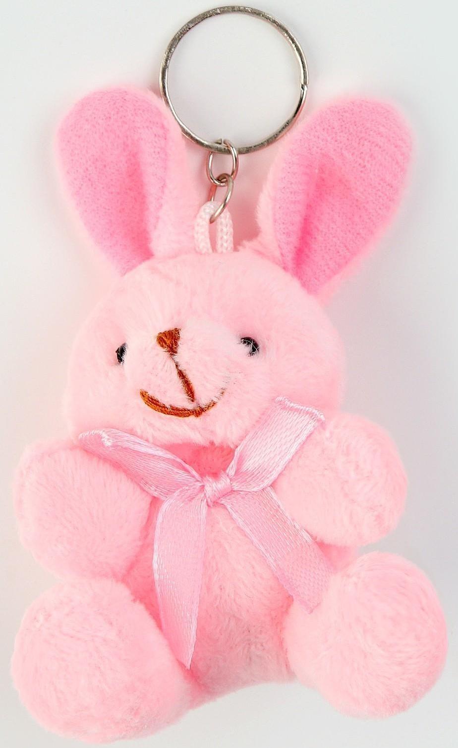 Мягкая игрушка «Кролик» на подвесе, 7 см, цвета МИКС