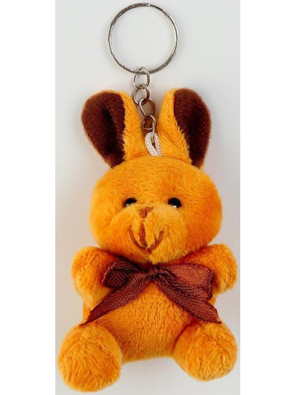 Мягкая игрушка «Кролик» на подвесе, 7 см, цвета МИКС