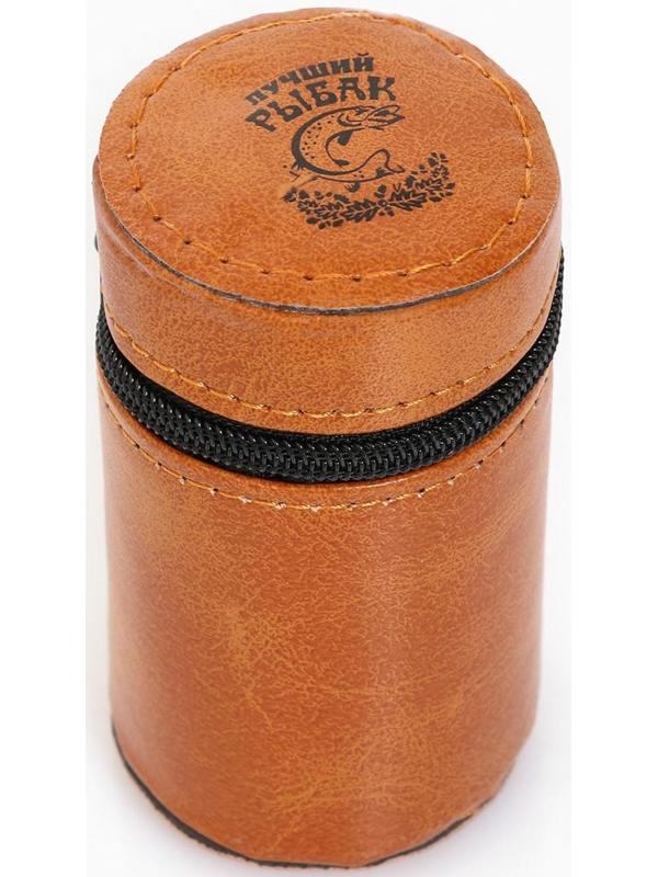 Набор шампуров в коробке из эко-кожи 