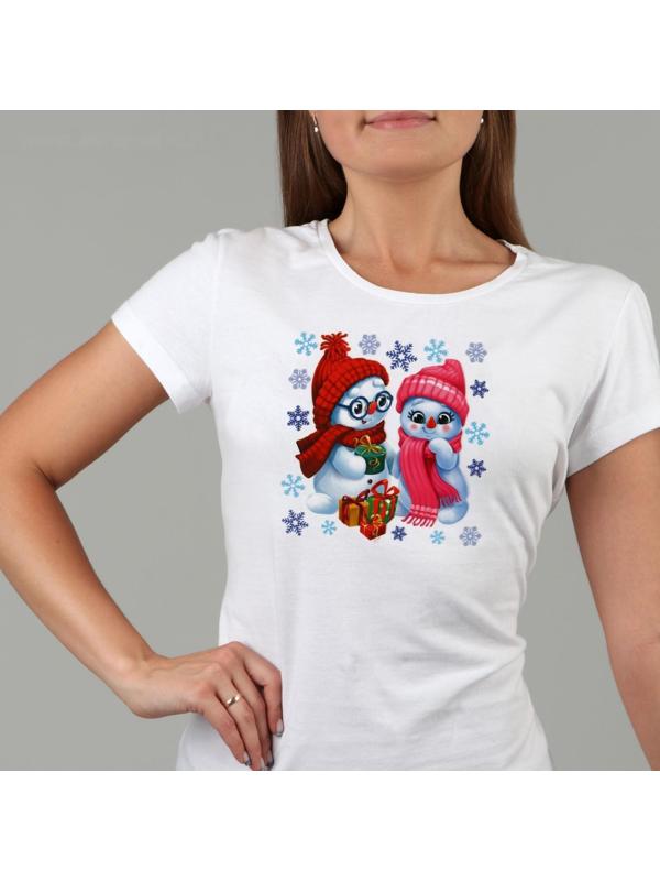 Термонаклейка «Снеговички», 15 × 15 см