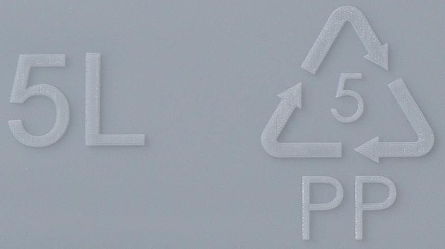 Кашпо для цветов со вставкой Laurel, 5 л, 35,4×15,2×15 см, цвет серый