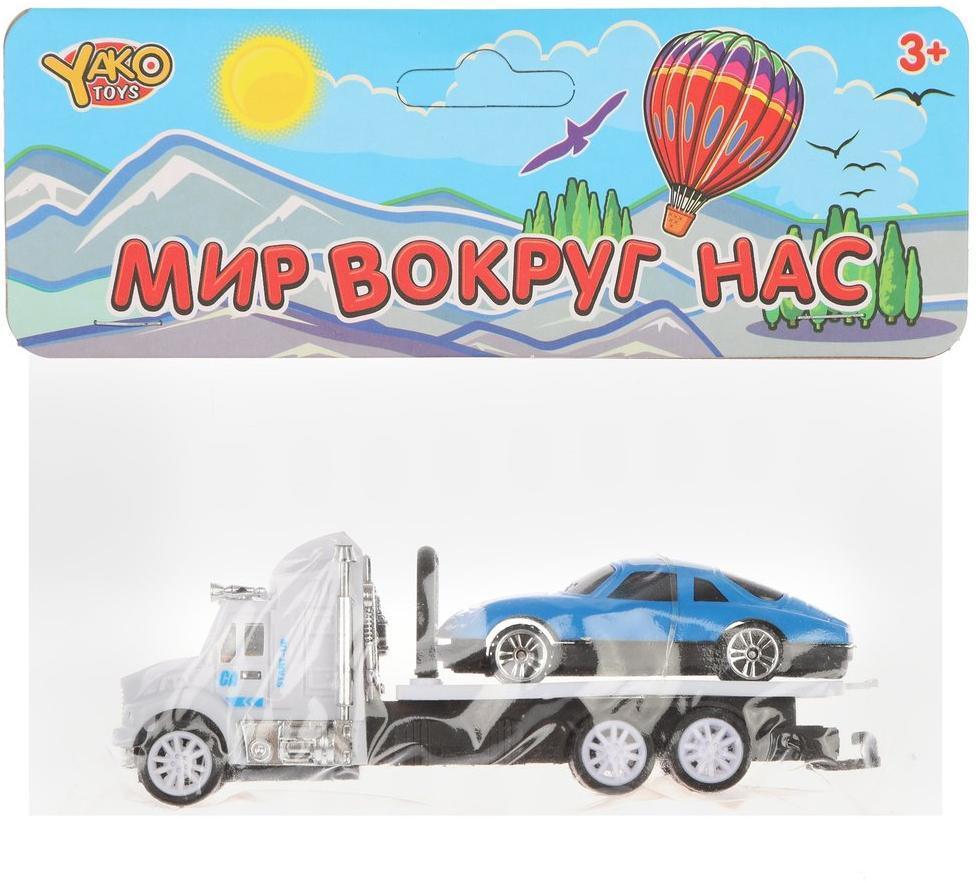 Игр.набор Автовоз, в комплекте: машина инерционная, машина без механизма,
пакет, в ассортименте