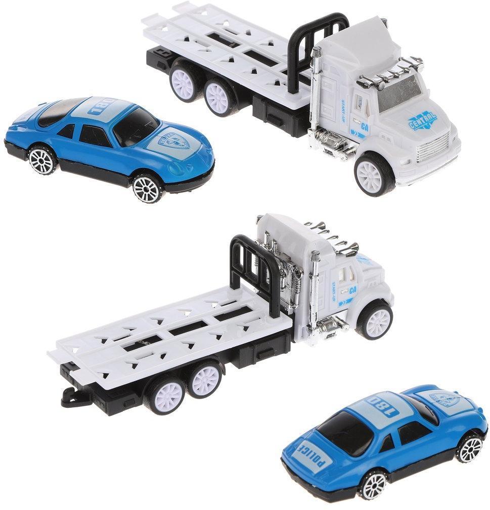 Игр.набор Автовоз, в комплекте: машина инерционная, машина без механизма,
пакет, в ассортименте