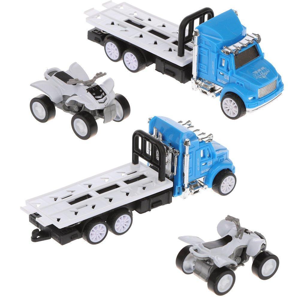 Игр.набор Автовоз, в комплекте: машина инерц., квадроцикл без механизма,
пакет, в ассортименте