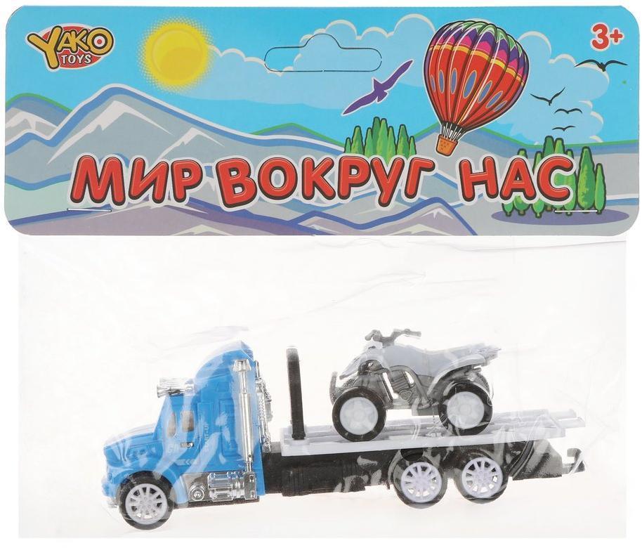 Игр.набор Автовоз, в комплекте: машина инерц., квадроцикл без механизма,
пакет, в ассортименте