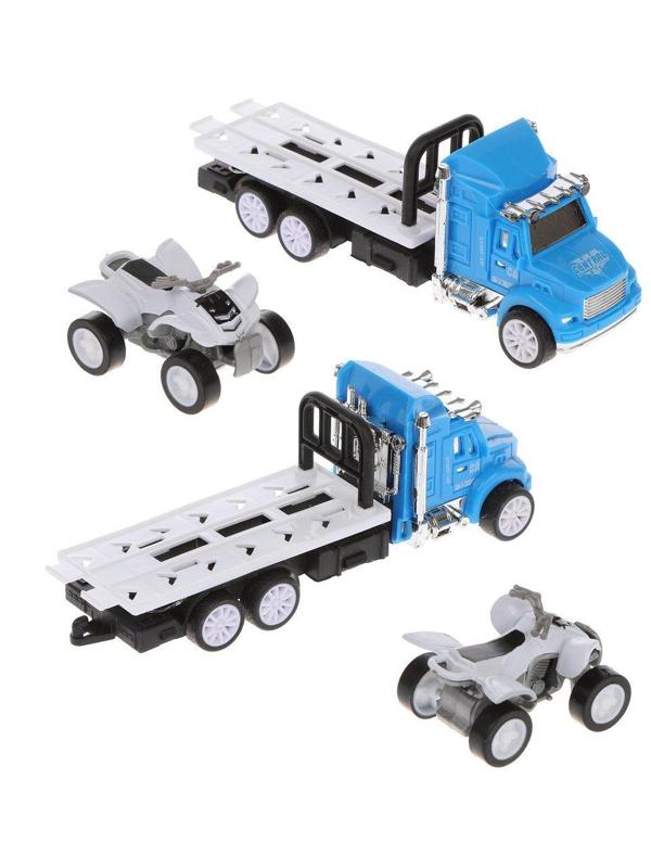 Игр.набор Автовоз, в комплекте: машина инерц., квадроцикл без механизма,
пакет, в ассортименте