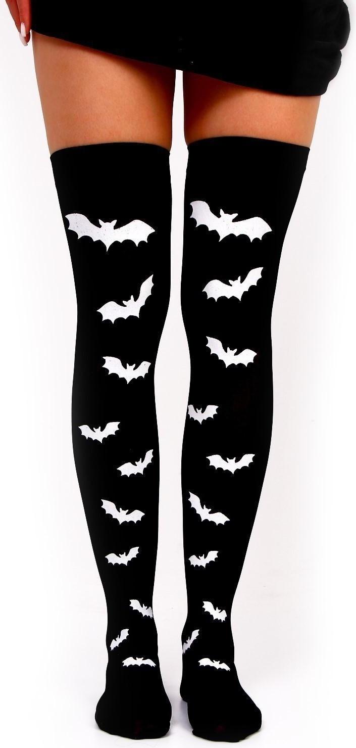 Карнавальный аксессуар- чулки «Летучие мышки»