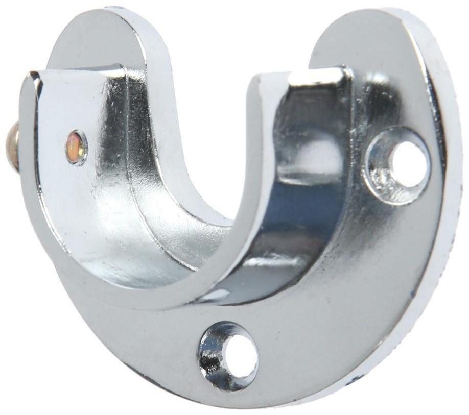 Штангодержатель d-25мм открытый хром R-11D