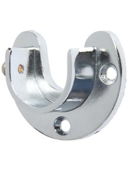 Штангодержатель d-25мм открытый хром R-11D