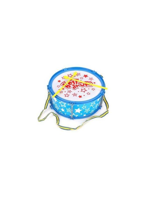 Барабан Праздник 24 см, 2 пал., в ассорт., пакет