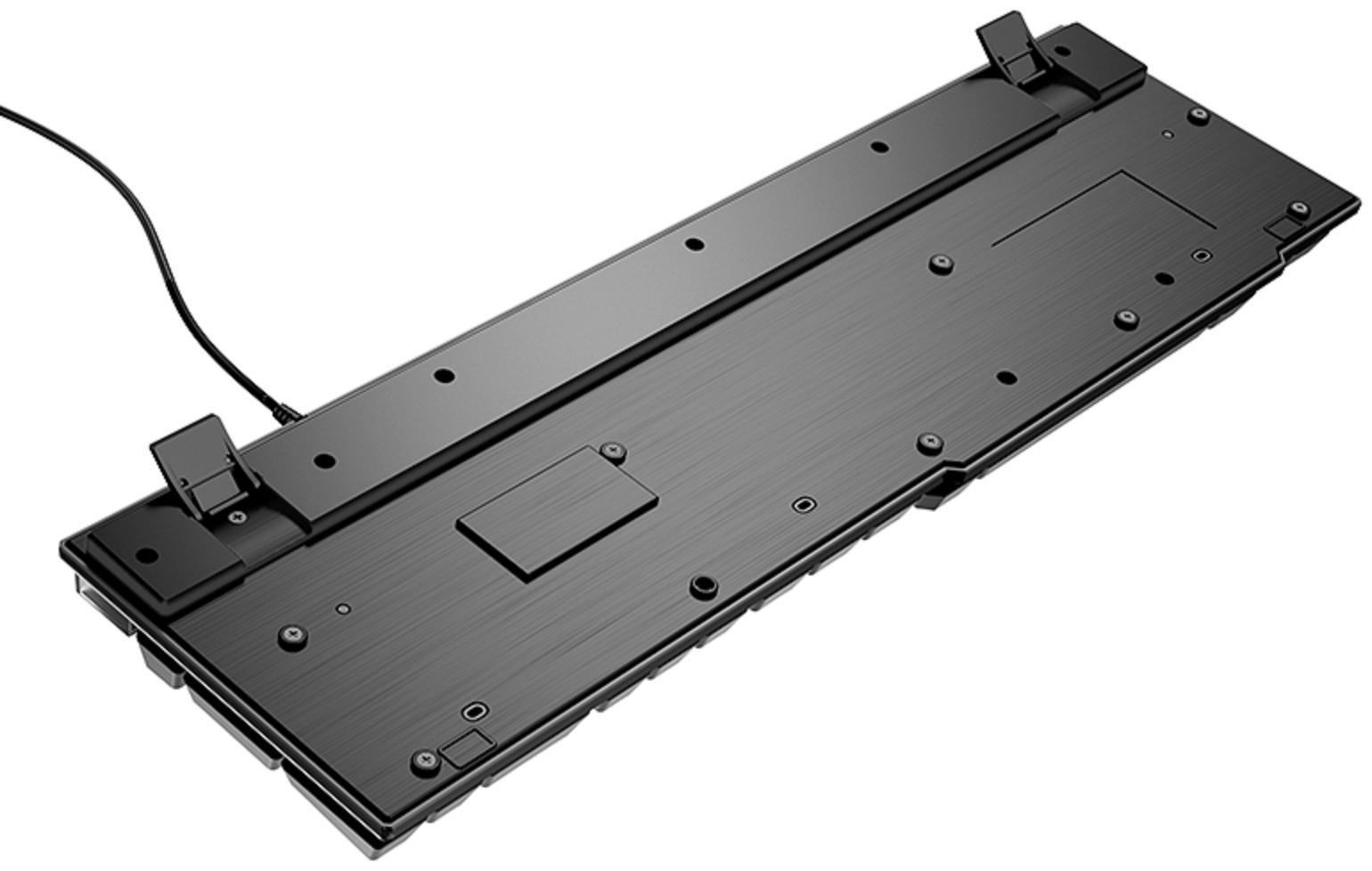 Комплект Клавиатура и Мышь Hoco GM11, проводной, мембранная, 1000 dpi, USB, PC/PS4, 1.5 м