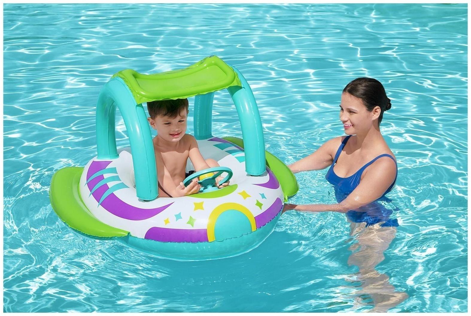 Лодочка надувная Space Splash Baby Boat 107 х 112 см 34149