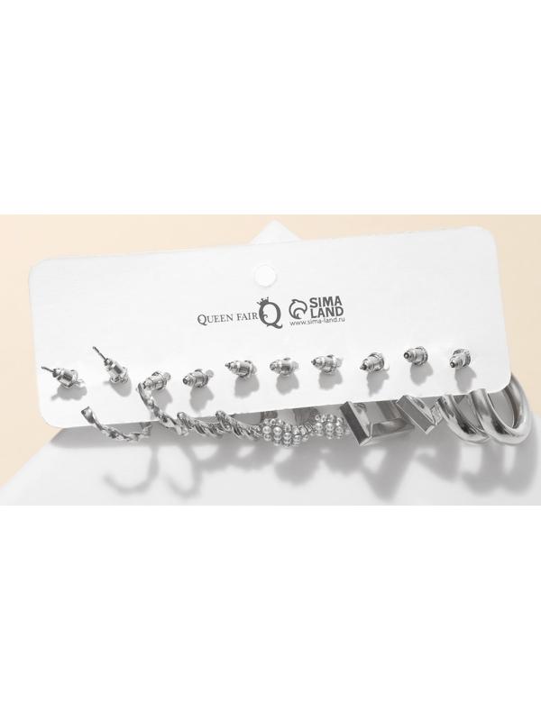 Серьги набор 5 пар 