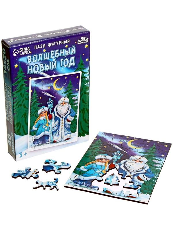 Пазл фигурный «Волшебный Новый год»