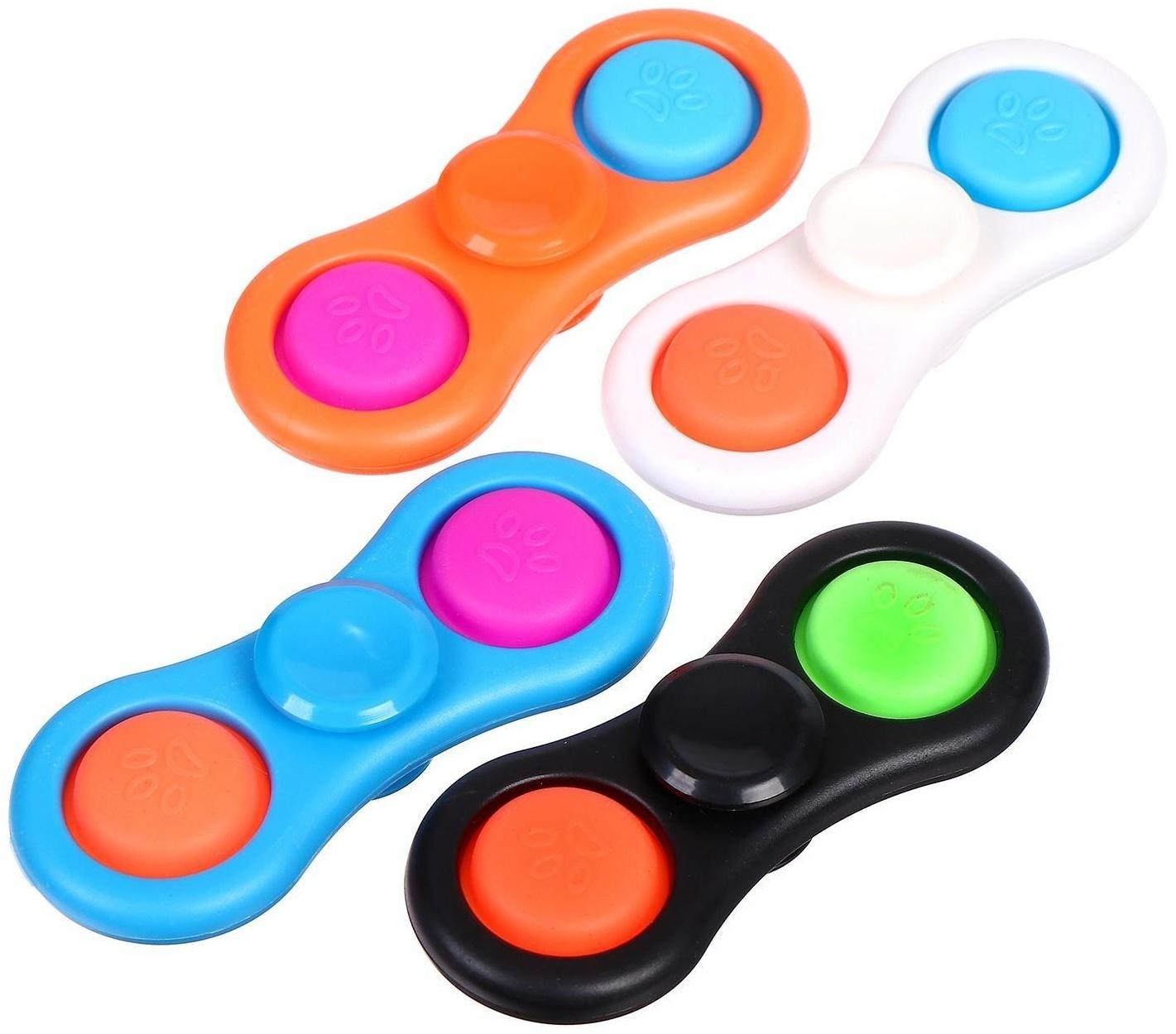 Спиннер «Симпл-димпл», цвета МИКС