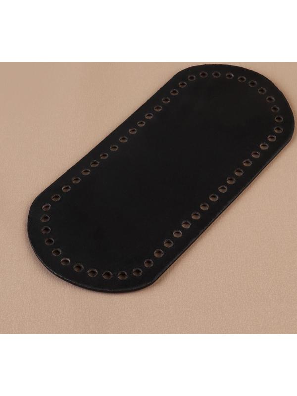 Донце для сумки, 22 × 10 × 0,3 см, цвет чёрный