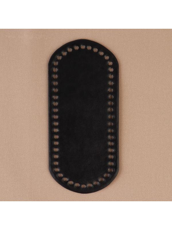 Донце для сумки, 22 × 10 × 0,3 см, цвет чёрный