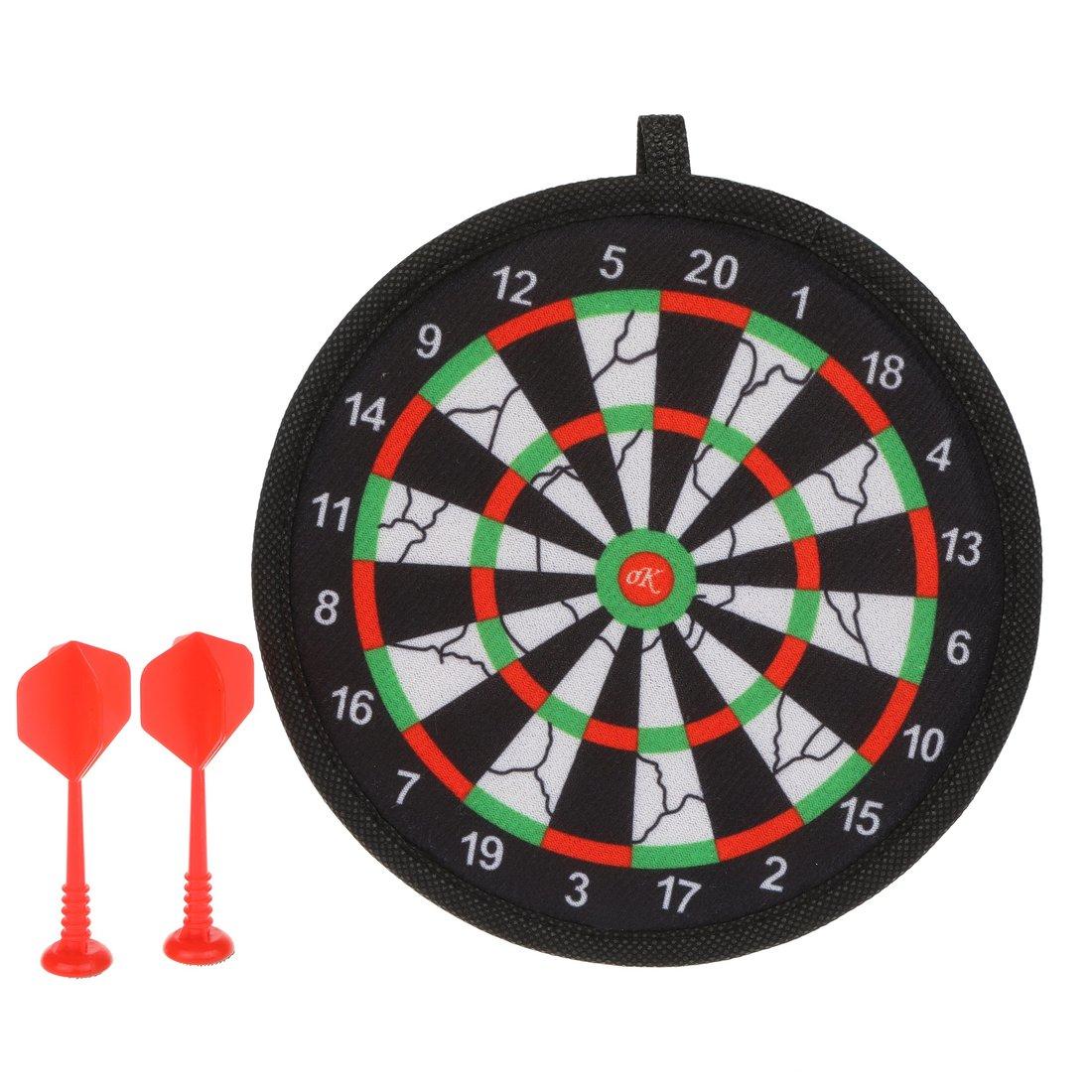 Дартс детский 17 см, дротики на липучке 2 шт., пакет