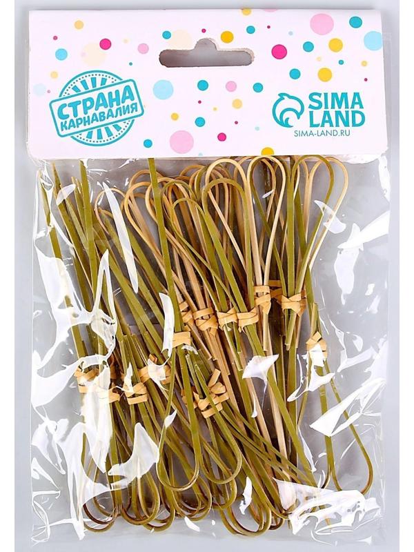 Шпажки «Узел», в наборе 24 штуки