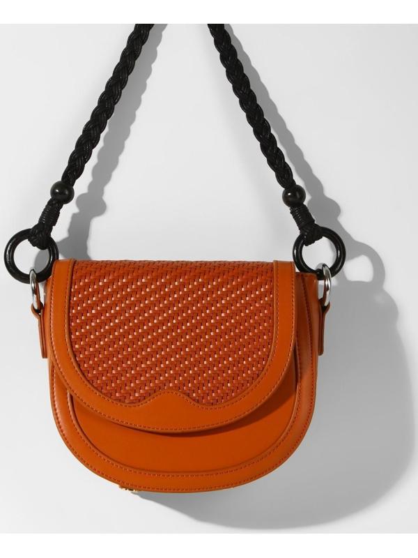 Ручки для сумки, 2 шт, вощёный шнур/дерево, 48 × 2 см, цвет чёрный