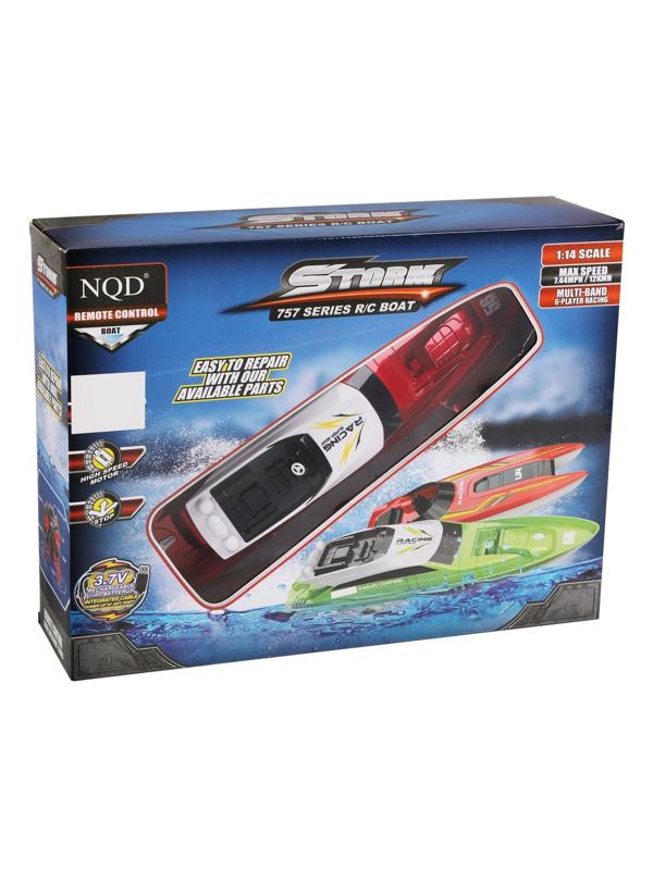 Катер р/у, 4 канала, в комплекте: аккум., USB шнур, эл.пит.АА*2шт.не вх.в
комплект