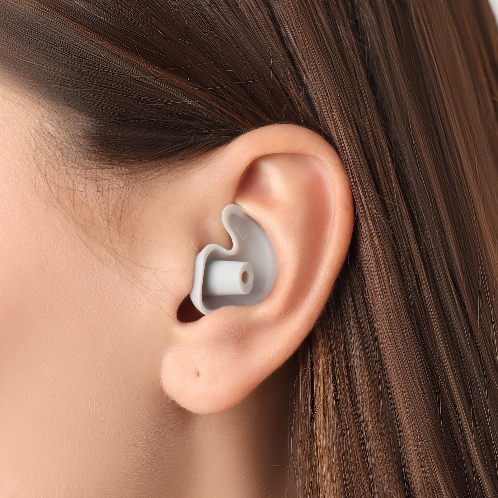 Беруши в пластиковом футляре, пара, цвет МИКС