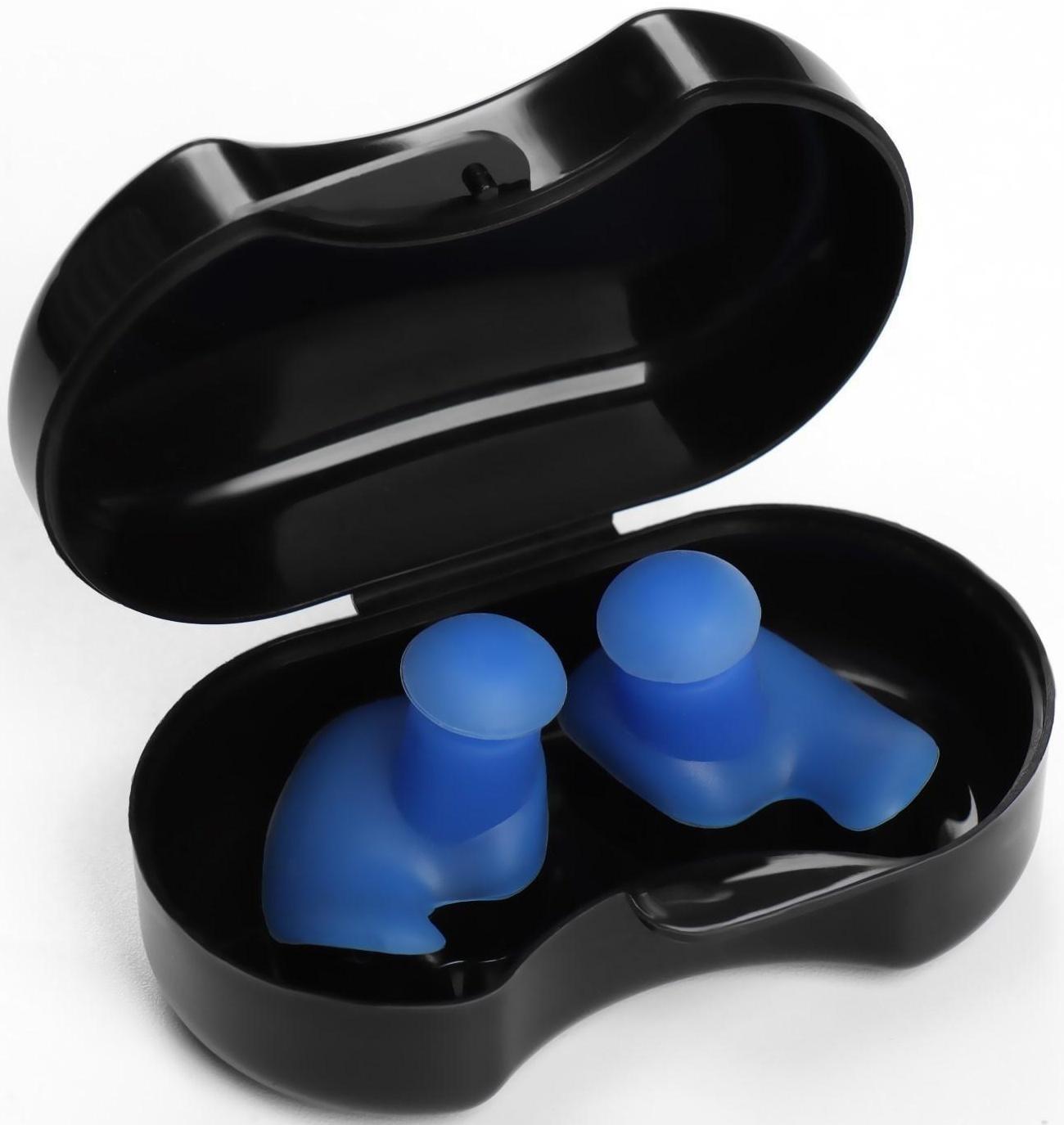 Беруши в пластиковом футляре, пара, цвет МИКС