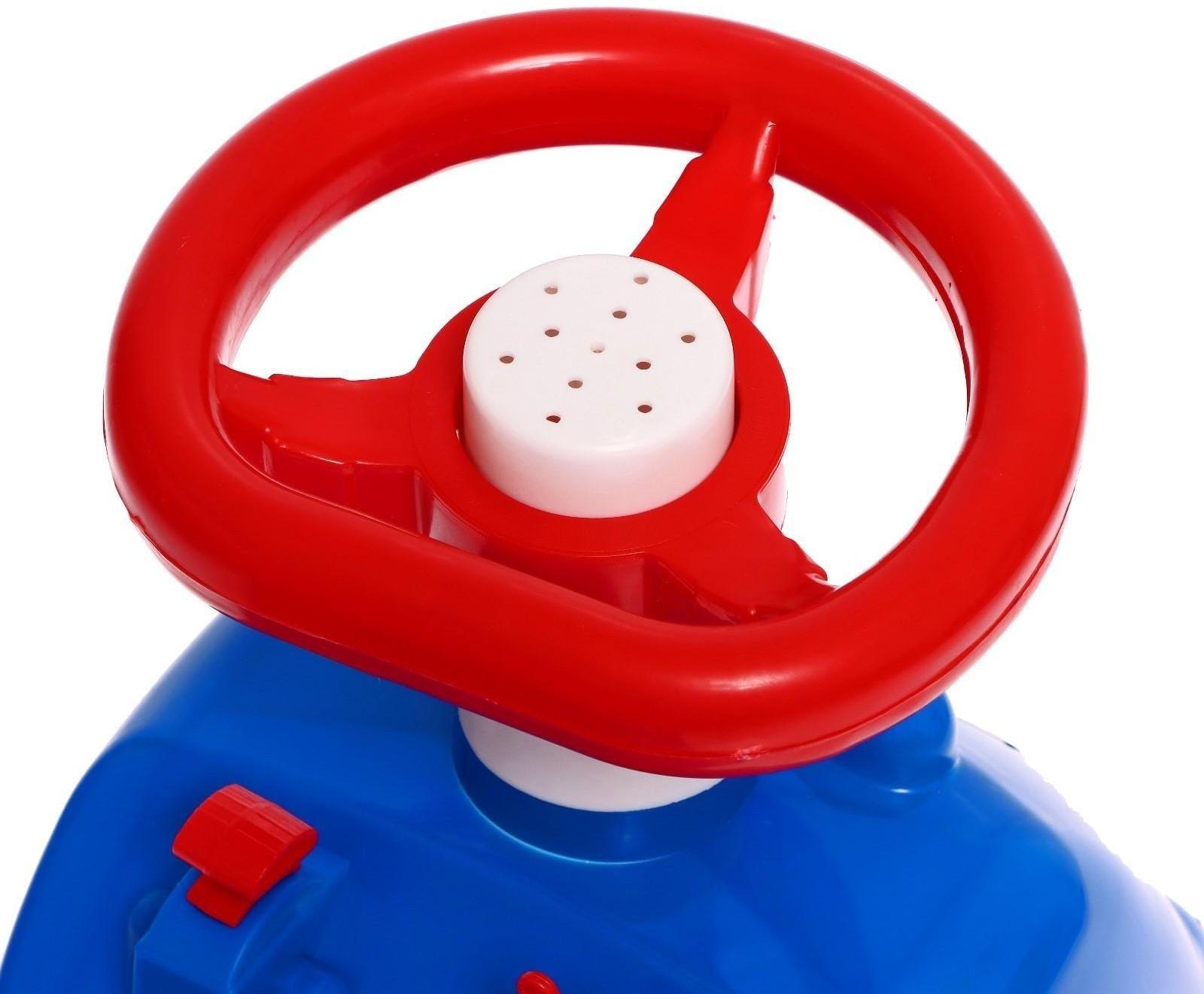 Машина-каталка Cool Riders «Сафари», с клаксоном, цвет синий