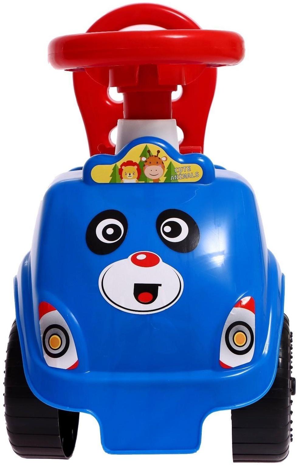 Машина-каталка Cool Riders «Сафари», с клаксоном, цвет синий