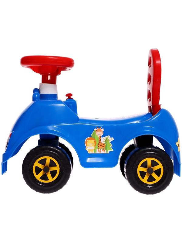Машина-каталка Cool Riders «Сафари», с клаксоном, цвет синий