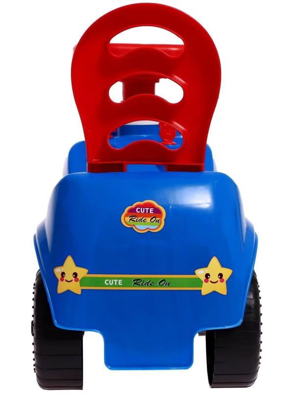 Машина-каталка Cool Riders «Сафари», с клаксоном, цвет синий