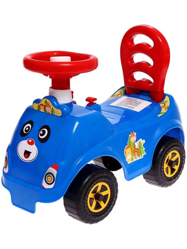 Машина-каталка Cool Riders «Сафари», с клаксоном, цвет синий