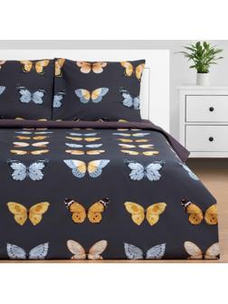 Постельное бельё Этель 2 сп Butterfly dance 175х215 см, 200х220 см,70х70 см -2 шт,поплин