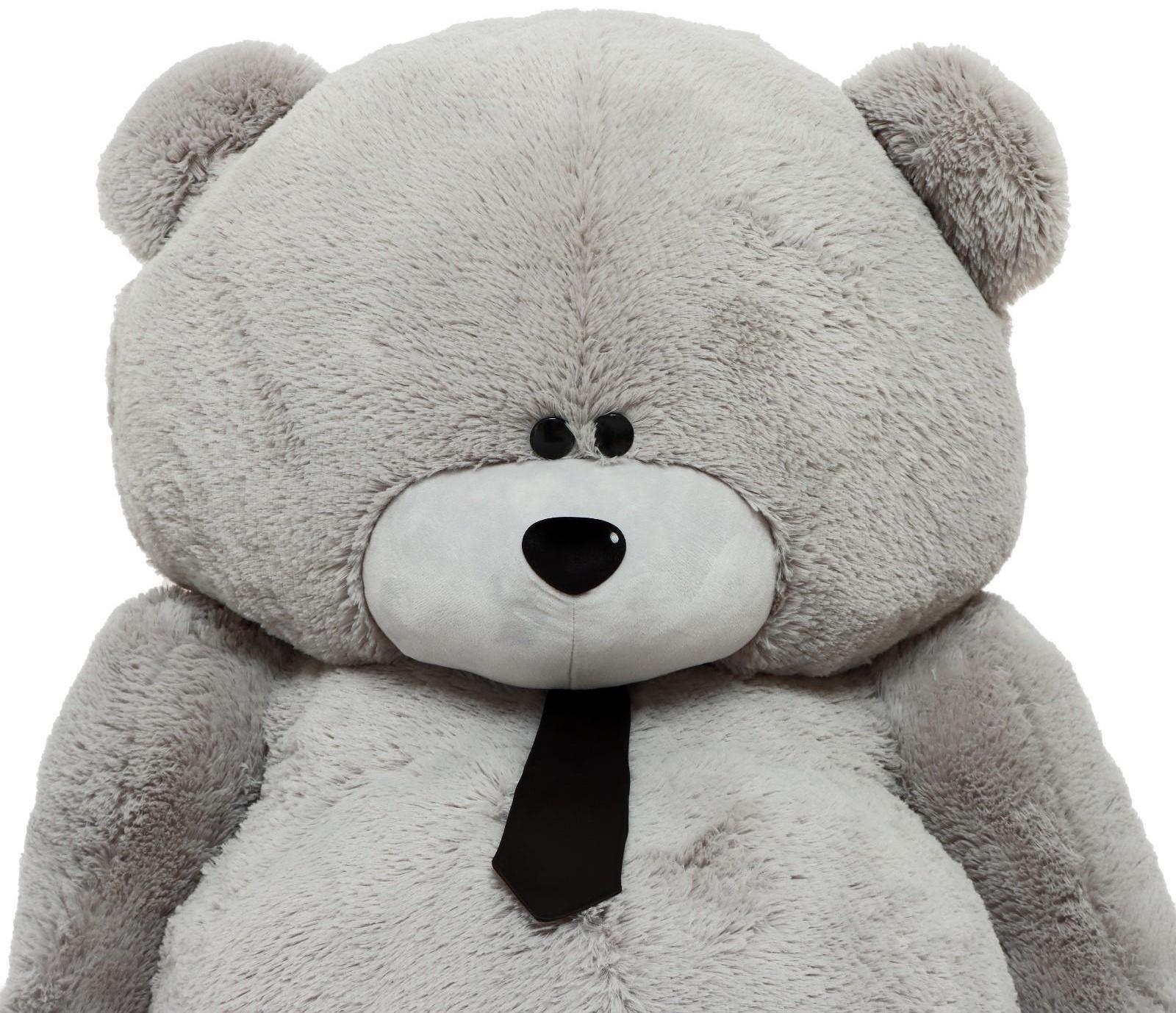 Мягкая игрушка «Мишка Дедди», цвет серый, 190 см