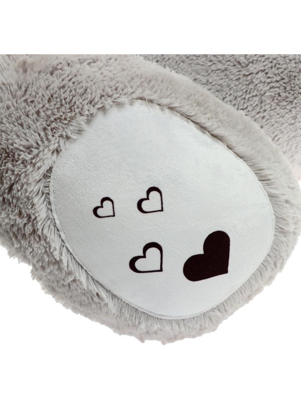 Мягкая игрушка «Мишка Дедди», цвет серый, 190 см