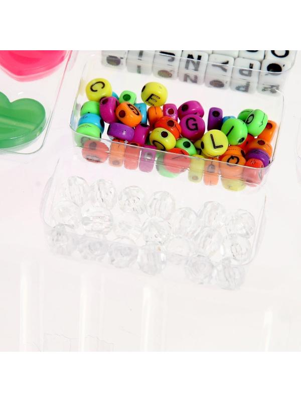 Набор для творчества «Создай своё украшение», 600 бусин и шармов