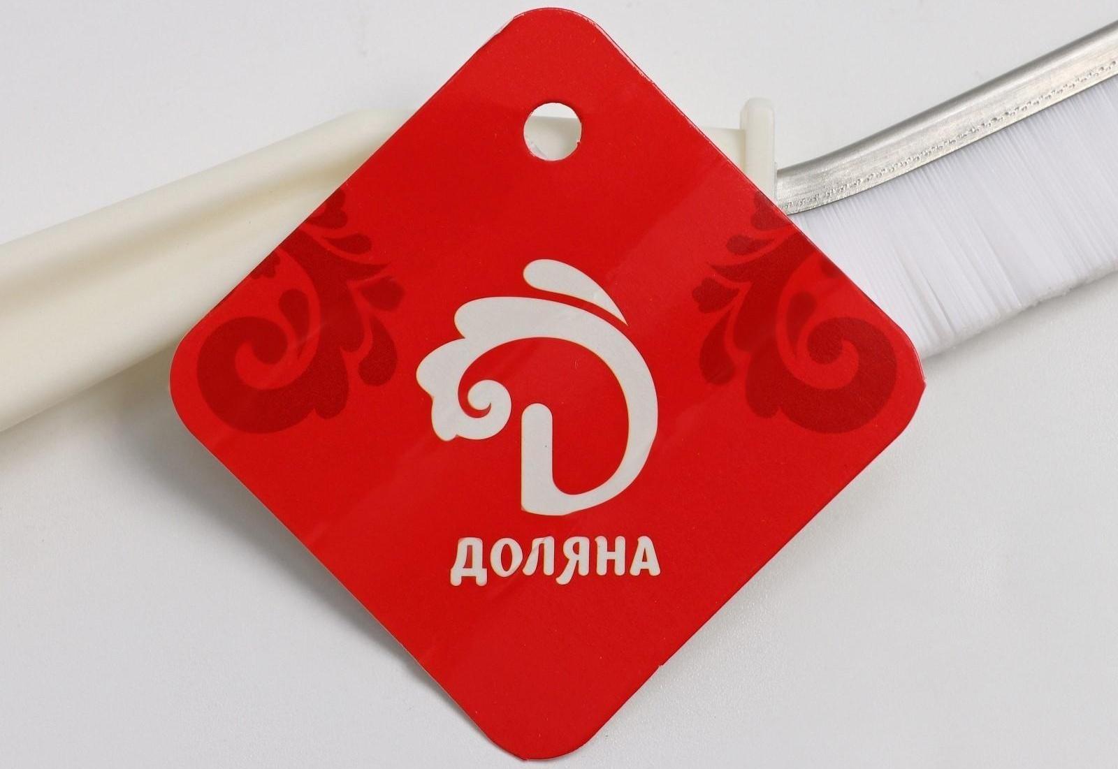 Щётка для очистки узких мест Доляна, 23×2 см, цвет белый