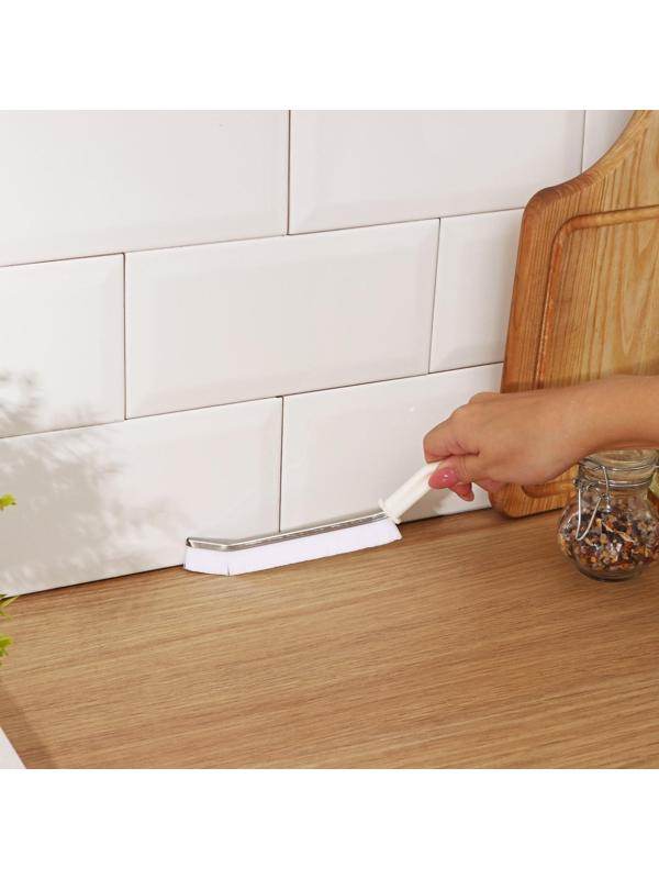 Щётка для очистки узких мест Доляна, 23×2 см, цвет белый