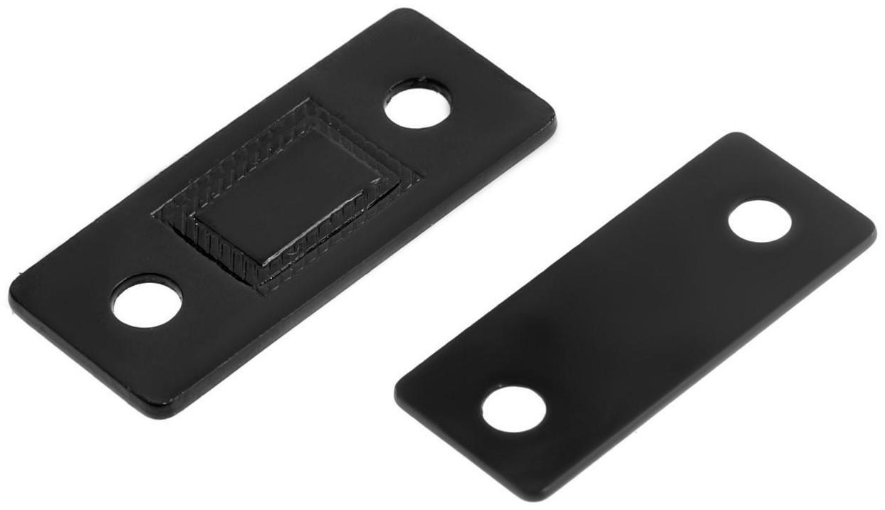 Магнитная защелка ТУНДРА, цвет черный