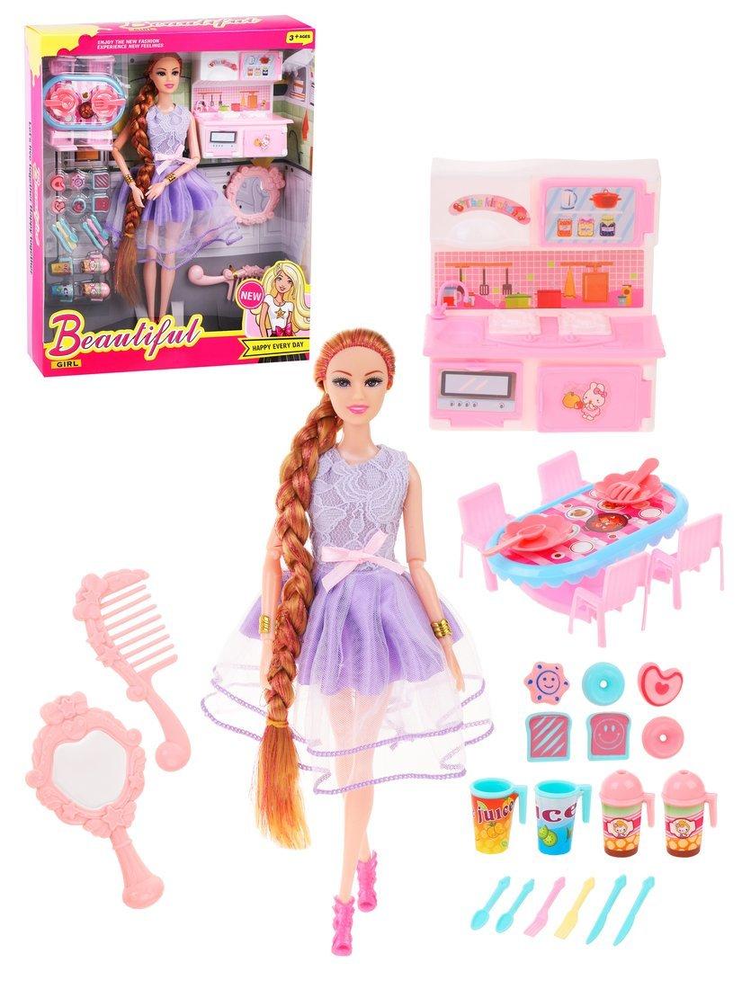 Игр. наб. Модница, в компл. кукла 29 см, предм. 24 шт., кор.