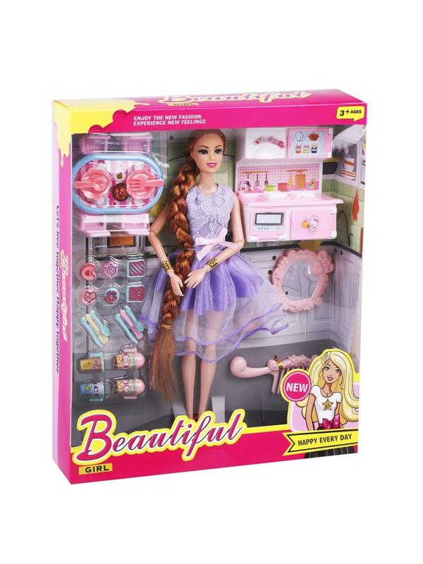 Игр. наб. Модница, в компл. кукла 29 см, предм. 24 шт., кор.