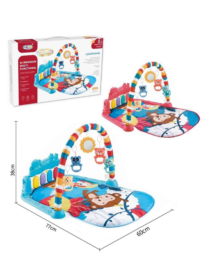 Коврик развивающий, свет, звук, проекция, 5 игрушек, эл. пит. ААх3 не вх.в
компл., в ассорт., коробка
