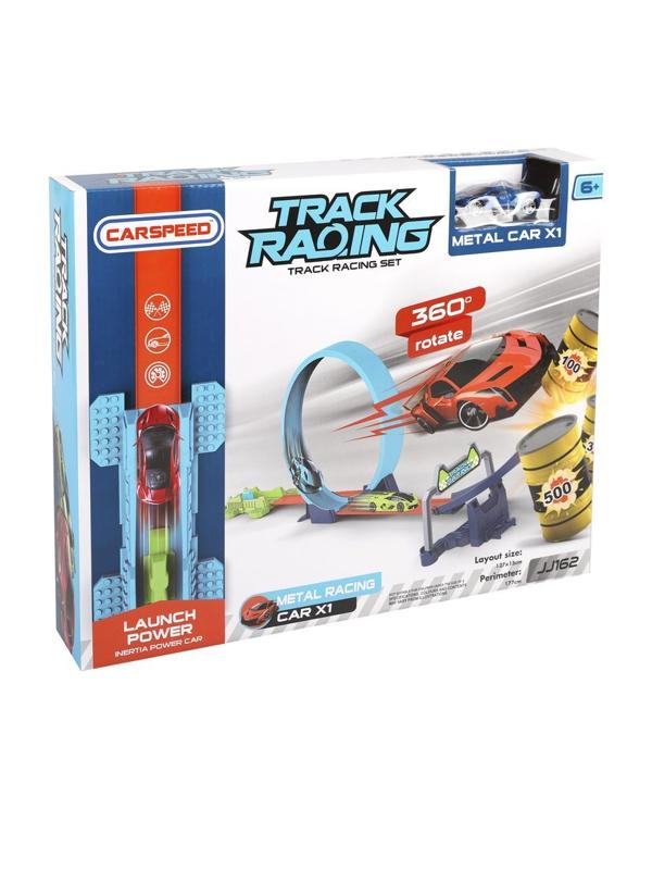 Игровой набор Автотрек, в комплекте: деталей 13шт., машина без механизмов,
коробка, в ассортименте