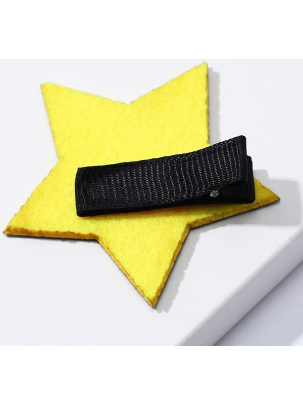 Заколка-звёздочка для волос «Super star», 5,5 х 1 см