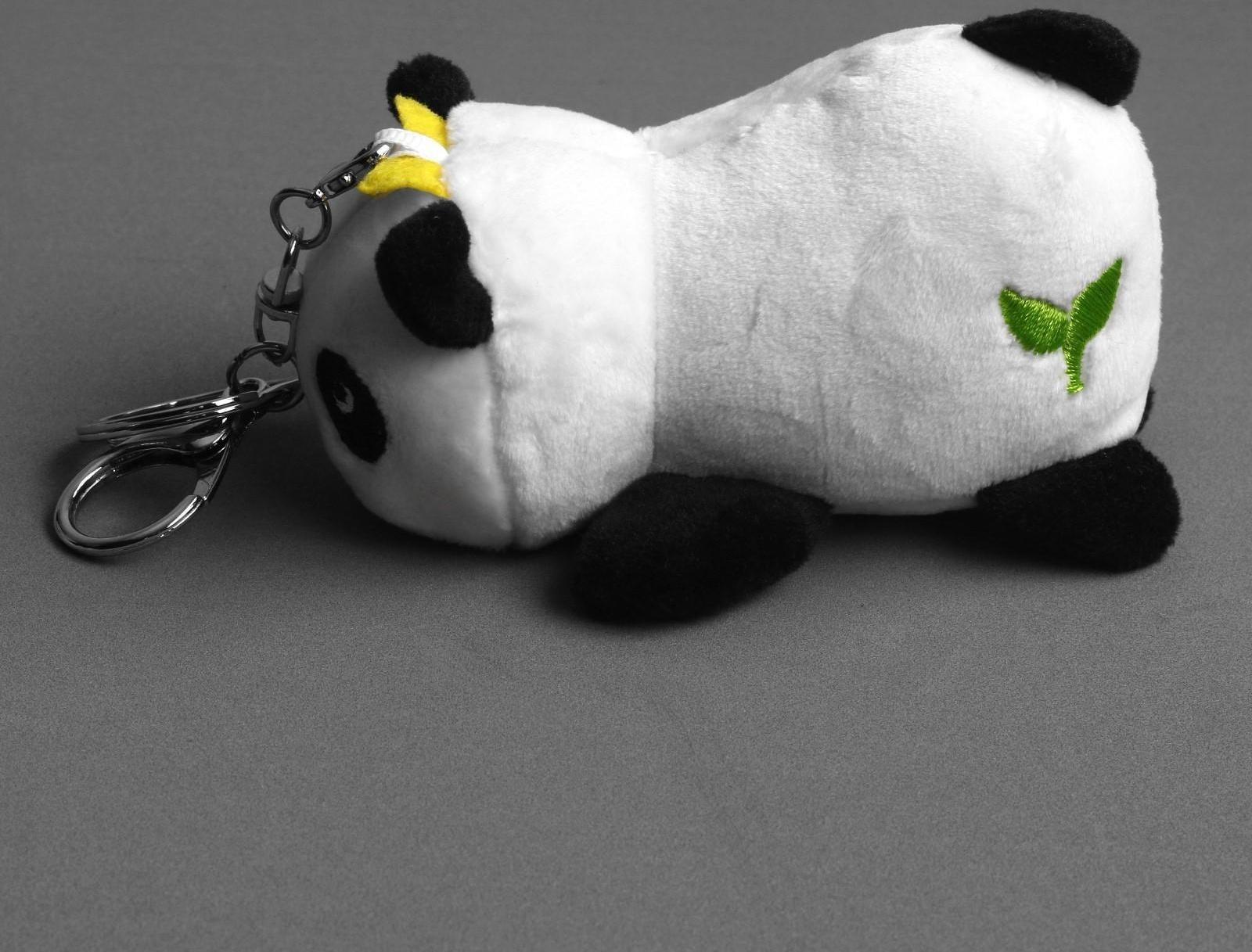 Мягкая игрушка «Панда», на брелоке, 12 см